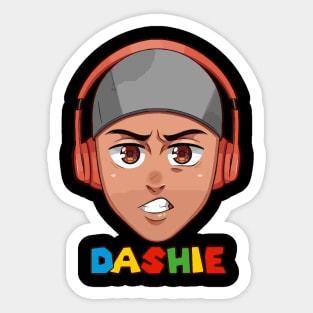 Dashiegames Sticker